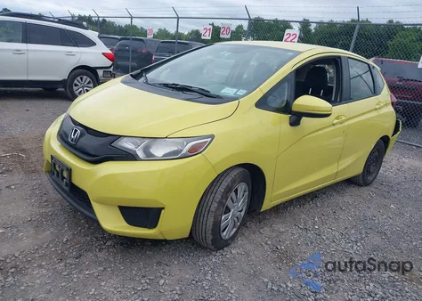 2016 Honda Fit Lx из США, поврежденный, VIN JHMGK5H54GX023173